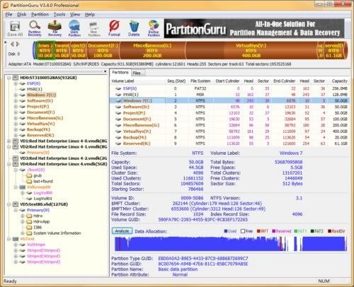 PartitionGuru PartitionGuru