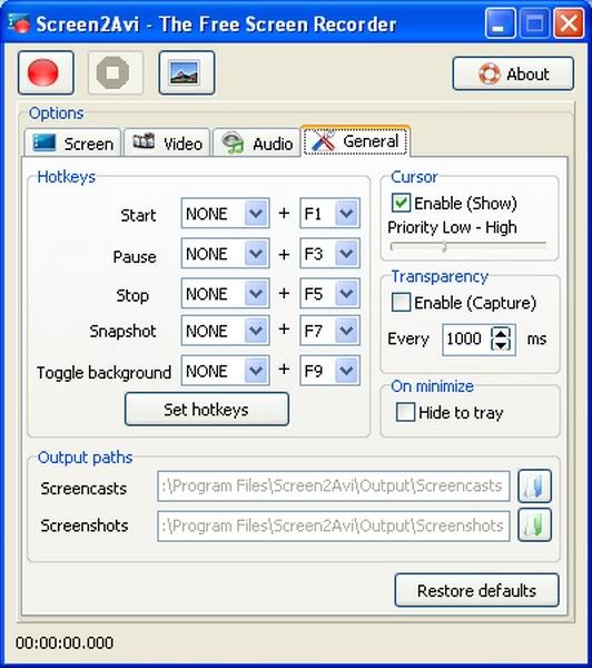 Screen2Avi Screen2Avi