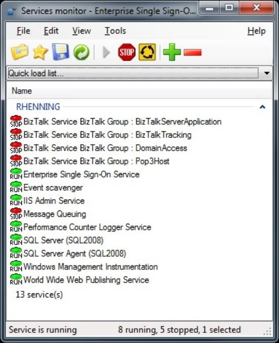 Services Monitor Services Monitor