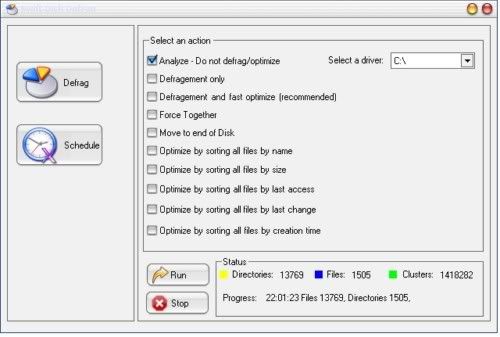 Swift Disk Defrag Swift Disk Defrag