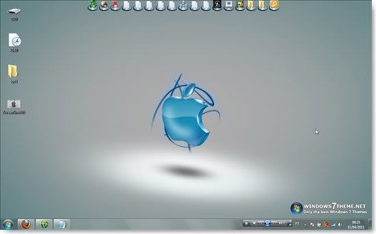 Tema Apple 3D para o Windows 7 Tema Apple 3D para o Windows 7