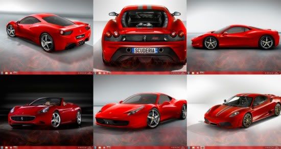 Tema da Ferrari para Windows 7 Tema da Ferrari para Windows 7