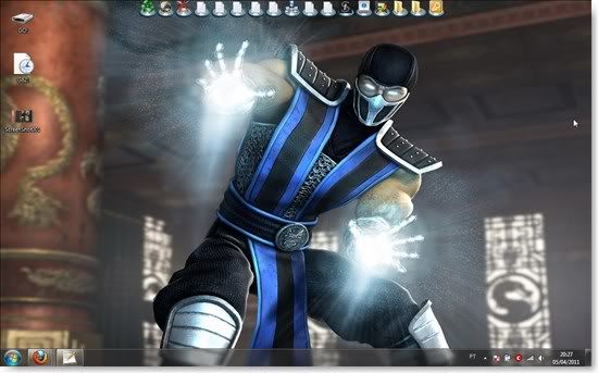 Tema do Mortal Kombat para o Windows 7 Tema do Mortal Kombat para o Windows 7