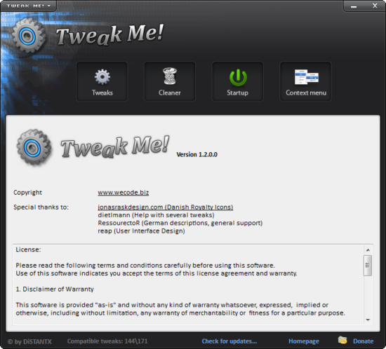 Tweak Me! Tweak Me!