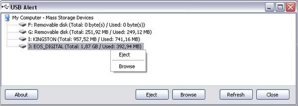 USB Alert USB Alert