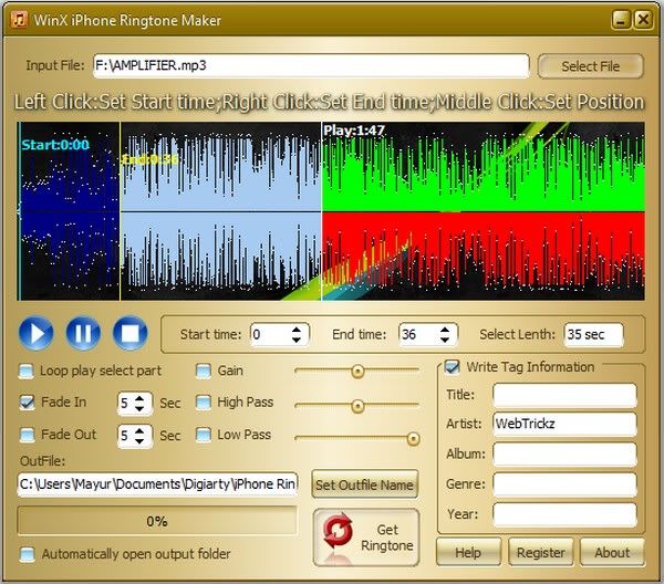 WinX iPhone Ringtone Maker WinX iPhone Ringtone Maker