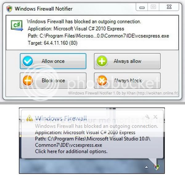 Windows Firewall Notifier 2.6 Beta instal the new version for iphone