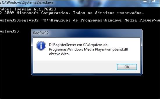 Windows Media Player 12 na barra de tarefas Windows Media Player 12 na barra de tarefas