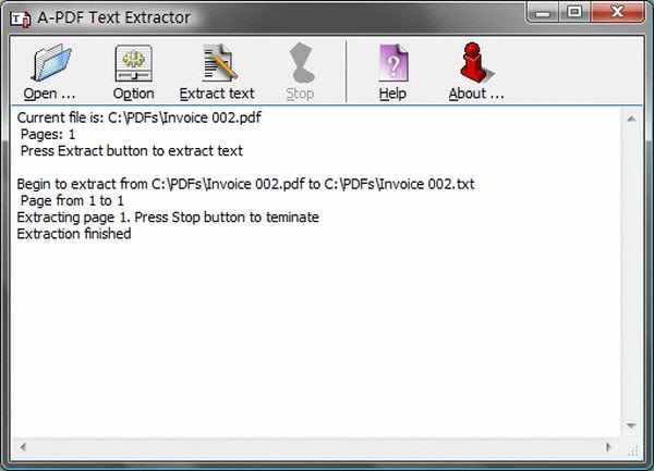 A-PDF Text Extractor A-PDF Text Extractor