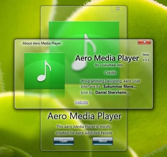 Aero Media Player Aero Media Player