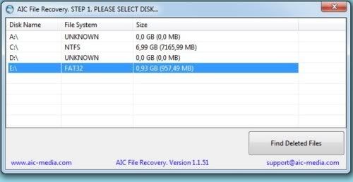 AIC File Recovery AIC File Recovery