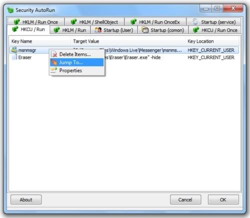 Security AutoRun Security AutoRun