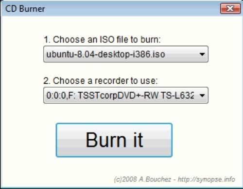 ISO CD Burner ISO CD Burner