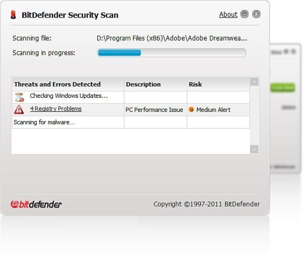 BitDefender Security Scan BitDefender Security Scan