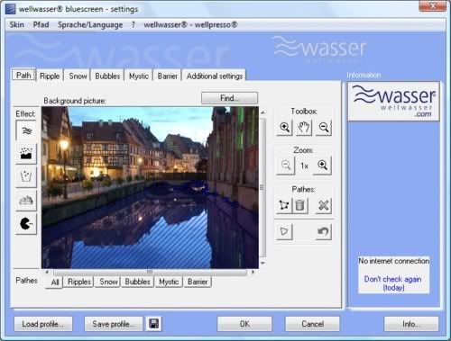 Wellwasser Bluescreen Wellwasser Bluescreen