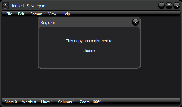 StNotepad StNotepad