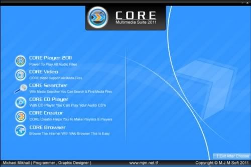 CORE Multimedia Suite 2011 CORE Multimedia Suite 2011