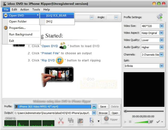 idoo DVD to iPad Ripper idoo DVD to iPad Ripper