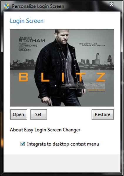 Easy Login Screen Changer Easy Login Screen Changer
