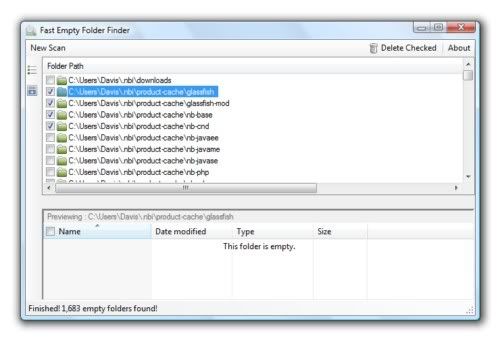Fast Empty Folder Finder Fast Empty Folder Finder