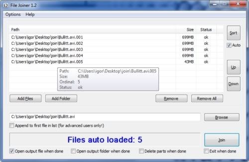 File Joiner File Joiner