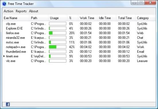 Free Time Tracker Free Time Tracker
