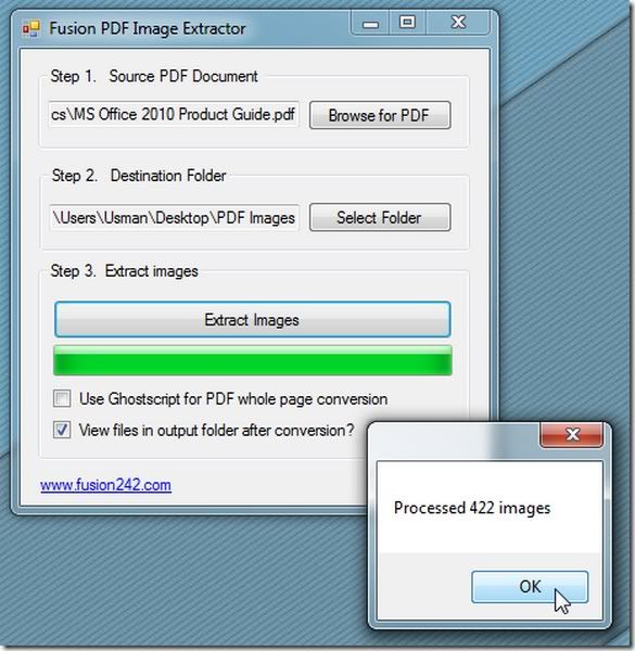 Fusion PDF Image Extractor Fusion PDF Image Extractor