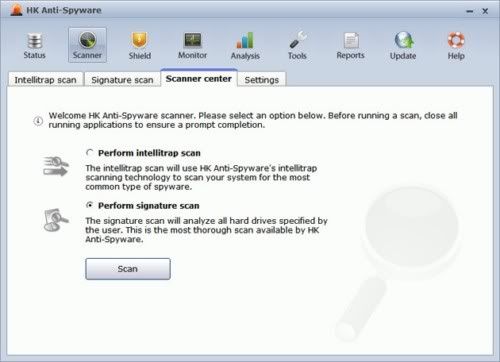 HK Anti-Spyware HK Anti-Spyware