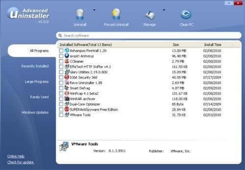 IObit Uninstaller IObit Uninstaller