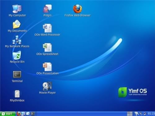 Ylmf: o Linux com cara do Windows XP