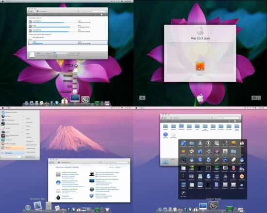 Tema Mac OS X Lion para o Windows 7 Tema Mac OS X Lion para o Windows 7