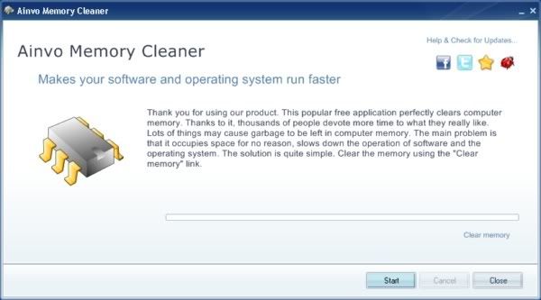 Ainvo Memory Cleaner Ainvo Memory Cleaner