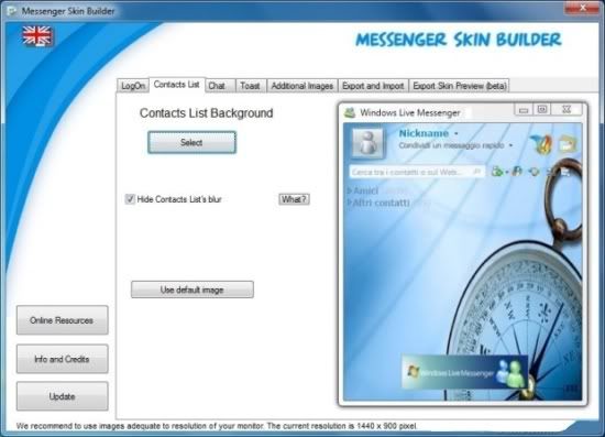 Como criar temas para o MSN Messenger