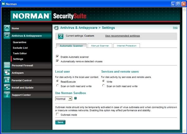 Norman Antivirus & Antispyware Norman Antivirus & Antispyware