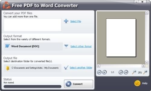 SmartSoft Free PDF to Word Converter SmartSoft Free PDF to Word Converter