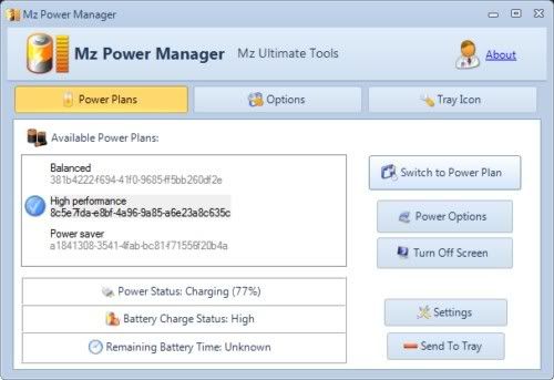 MZ Power Manager MZ Power Manager