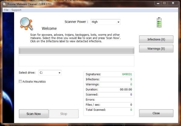 Rizone Malware Cleaner Rizone Malware Cleaner