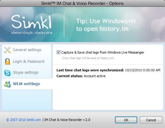 Simkl IM Chat & Voice Recorder Simkl IM Chat & Voice Recorder