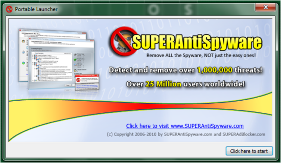 SUPERAntiSpyware Portable Scanner SUPERAntiSpyware Portable Scanner