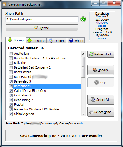 SaveGameBackup.net SaveGameBackup.net