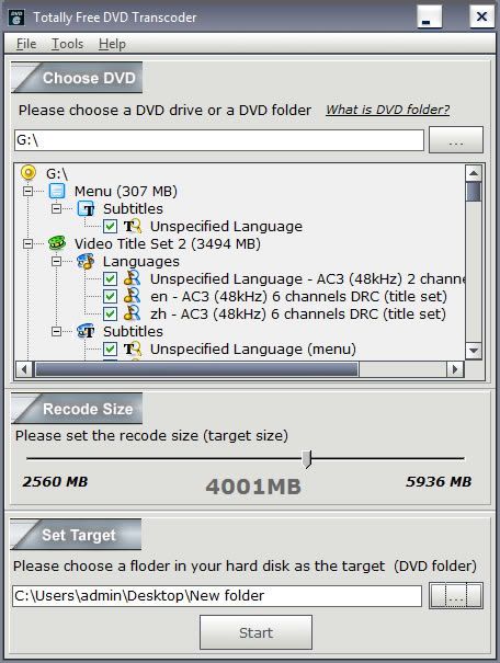 Totally Free DVD Transcoder Totally Free DVD Transcoder