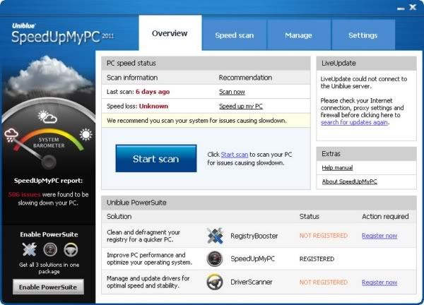 Uniblue SpeedUpMyPC 2011 Uniblue SpeedUpMyPC 2011