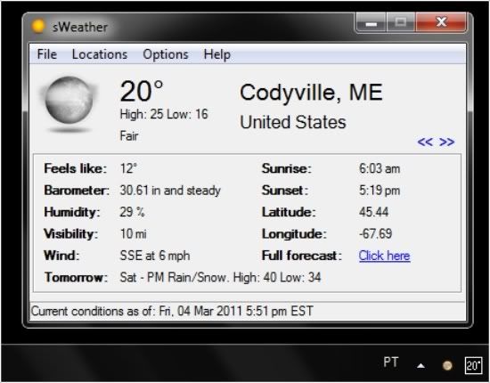 sWeather sWeather