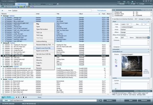 TagScanner TagScanner