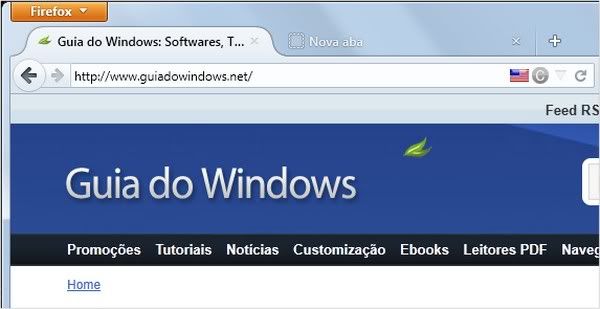 Tema Australis para o Firefox Tema Australis para o Firefox
