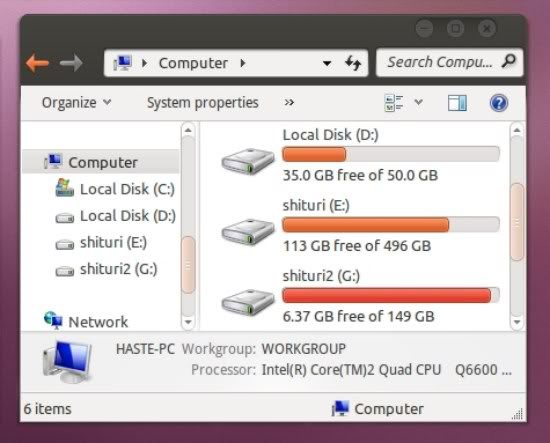 Tema do Ubuntu para o Windows 7 Tema do Ubuntu para o Windows 7