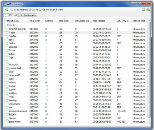 WIFi Locator WIFi Locator