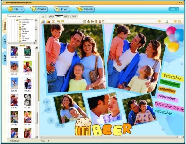 Wondershare Scrapbook Studio Wondershare Scrapbook Studio