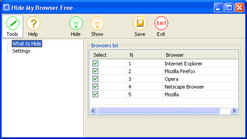Hide My Browser Hide My Browser