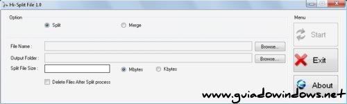 Hi-Split File Hi-Split File